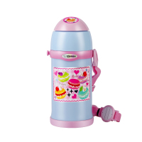 象印(ZO JIRUSHI)保温杯儿童吸管杯两用不锈钢大容量便携小学生水壶ZT60 单个装