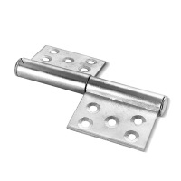 伊丽雅 防盗门合页铰链木门铁合页 铸铁消防门合页 2.28厚 4.5寸