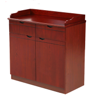 洛伊丽 办公家具茶水柜餐边柜贴木皮油漆茶水柜其他人造板办公柜类低柜 矮柜 2门3门茶水柜