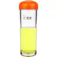 希诺 XN-8031 塑料杯 男女士可爱便携随手水杯子带盖
