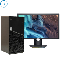 戴尔(DELL)成铭3990 商用办公台式电脑主机( i3-10100 4GB 1TB+128G 无光驱 WIN10)21.5 定制