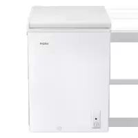海尔(Haier)冰柜 100升卧式冷藏冷冻转换柜BC/BD-100HBZ 白色