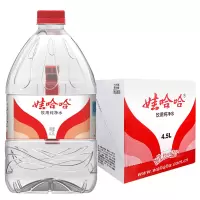 娃哈哈 4.5升 矿泉水纯净水 4瓶/箱(整箱)