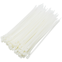 企购优品卡夫威尔 自锁式尼龙扎带活口扎带理线带扎线 4.8*200mm 白色 100支装 OT3000