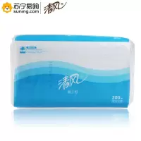 清风 单层擦手纸B913AC 225*230mm/抽 200抽/包 20包/箱 一箱装