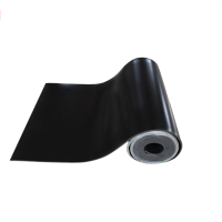 谋福绝缘胶垫10kv高压橡胶黑色平面5mm*1m*5m