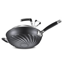 爱仕达(ASD) ZL2332 不粘无油烟32CM炒菜锅