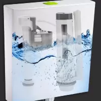 进水阀出水阀冲水箱洁具排水阀配件节水增压20CM