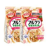 Calbee卡乐比富果乐苹果多多麦片600g两件装