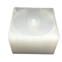 光盘盒 硬塑透明盒音乐专辑光盘盒透明盒正方形 10个/包