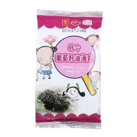 韩今葡萄籽油海苔(调味海苔)5g*3*6