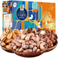 臻味 坚果干果礼盒 每日坚果炒货休闲食品零食大礼包 不忘初心1680g礼物送礼