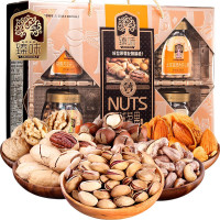 臻味 坚果干果礼盒 礼盒进口原料每日坚果休闲零食 炒货大礼包 环球茗果1320g