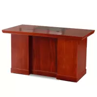 职员桌办公桌经理桌单人写字台油漆实木贴皮老板桌