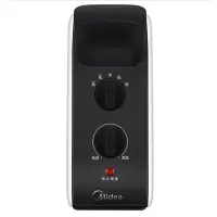 美的(Midea)NTY18-19C1 暖风机/取暖器电暖气/电暖器/办公室迷你小暖炉家用节能省电暖风 白色(HD)