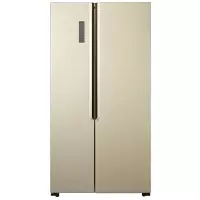 志高 对开门冰箱 BCD-558KWBL对开门风冷冰箱玫瑰金