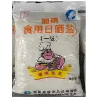企采严选 优质食盐 加碘 食用日晒盐 500g/包 5包装 单位:组