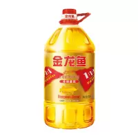 金龙鱼 食用油金装非转基因黄金比例食用调和油5L