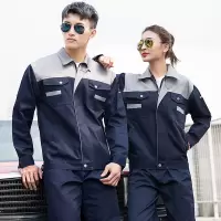 工 作服套 装耐磨工人工 装工厂车 间劳 保服