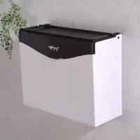 平板抽纸盒纸巾盒卫生间抽纸盒 白色