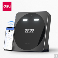 得力 (deli) 智能云考勤机 高清人脸打卡机 动态识别 手机定位签到考勤机D7