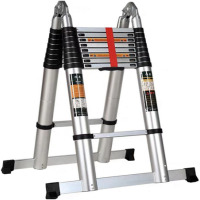 易丽人字梯3.5米 多功能工程升降梯子伸缩梯子
