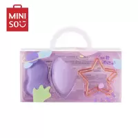 名创优品(miniso) 美妆蛋不吃粉彩妆蛋化妆蛋粉扑干湿两用化妆工具[慕雪菲菲]