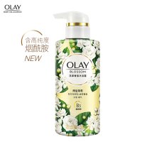 玉兰油(OLAY) 花漾香氛小花瓶沐浴露雨后茉莉300g