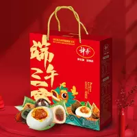 神丹端午小三宝皮蛋咸蛋粽子礼盒12只 EFZ12