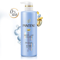 潘婷(PANTENE) 氨基酸无硅油护发素微米净透净油水润轻盈530ml 补水控油 水油平衡