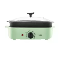 乐扣乐扣小家电多用料理锅(电烤炉)绿色1300W EJP537GRN