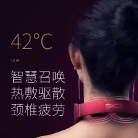 SKG颈椎按摩器按摩仪天猫精灵款AI语音声控家用脖子热敷(4998 )AI款蓝色