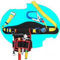 速差式安全带 1.5米长 不含背带 大钩 高空作业安全带 涤纶(一条装)