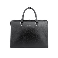 啄木鸟(plover) 商务二层牛皮公文包GDGWB027-5A 黑色nfh