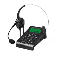 头戴式话务耳机耳麦 外呼座机电话机