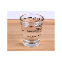 玻璃刻度量杯调酒杯小量杯45ml