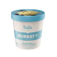 布拉(Bulla)莫里街鲜奶冰淇淋 枫糖澳洲坚果口味 桶装460ML 网红冰激凌雪糕冷饮冰棒澳洲进口