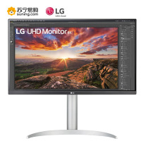 LG 27UP850 4K设计显示器27英寸96W TypeC充电HDR400硬件校色音响外接PS4电脑IPS苹果显示屏