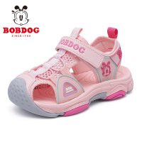 巴布豆童鞋男童鞋子夏季2021新款潮牌包头软底儿童凉鞋105512056