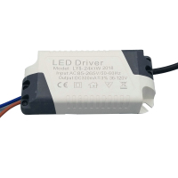 led恒流驱动电源 筒灯整流变压器射灯镇流器 8-24W加强公头