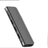 中泓汇达 扩展坞HDMI转接头PD充电USB3.0适用华为苹果电脑MacBook转换器USB-C转VGA投屏数据线