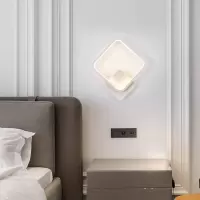 白光壁灯卧室客厅背景墙装饰灯