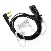 对讲讲机耳机耳麦空气导管入耳式耳挂对讲电话机耳机线