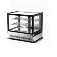 银都蛋糕柜商用展示柜水果冷藏柜熟食冰柜热台式保温柜冷冻保鲜柜 直角台式0.7米(需定制)WSF120L
