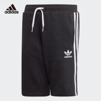 Adidas阿迪达斯 童装 2021夏季新款 三叶草 新款大童装休闲运动训练短裤 EJ3250