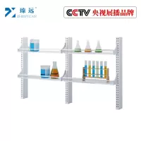 臻远操作台实验台化学试验桌 钢玻试剂架1.4米