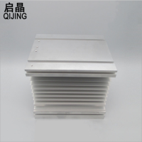 启晶 可控硅模块工业级固态继电器专用散热器散热片 150*126*136