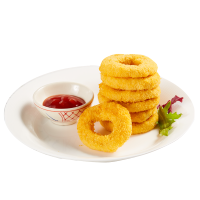 大用洋葱圈油炸冷冻鸡肉圈半成品家庭装1200g