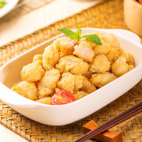 大用盐酥鸡膨化零食油炸小吃半成品鸡米花2000g