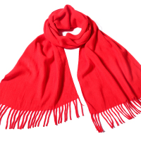 拉毛围巾 DX1413 喜庆红活动聚会围巾(条)